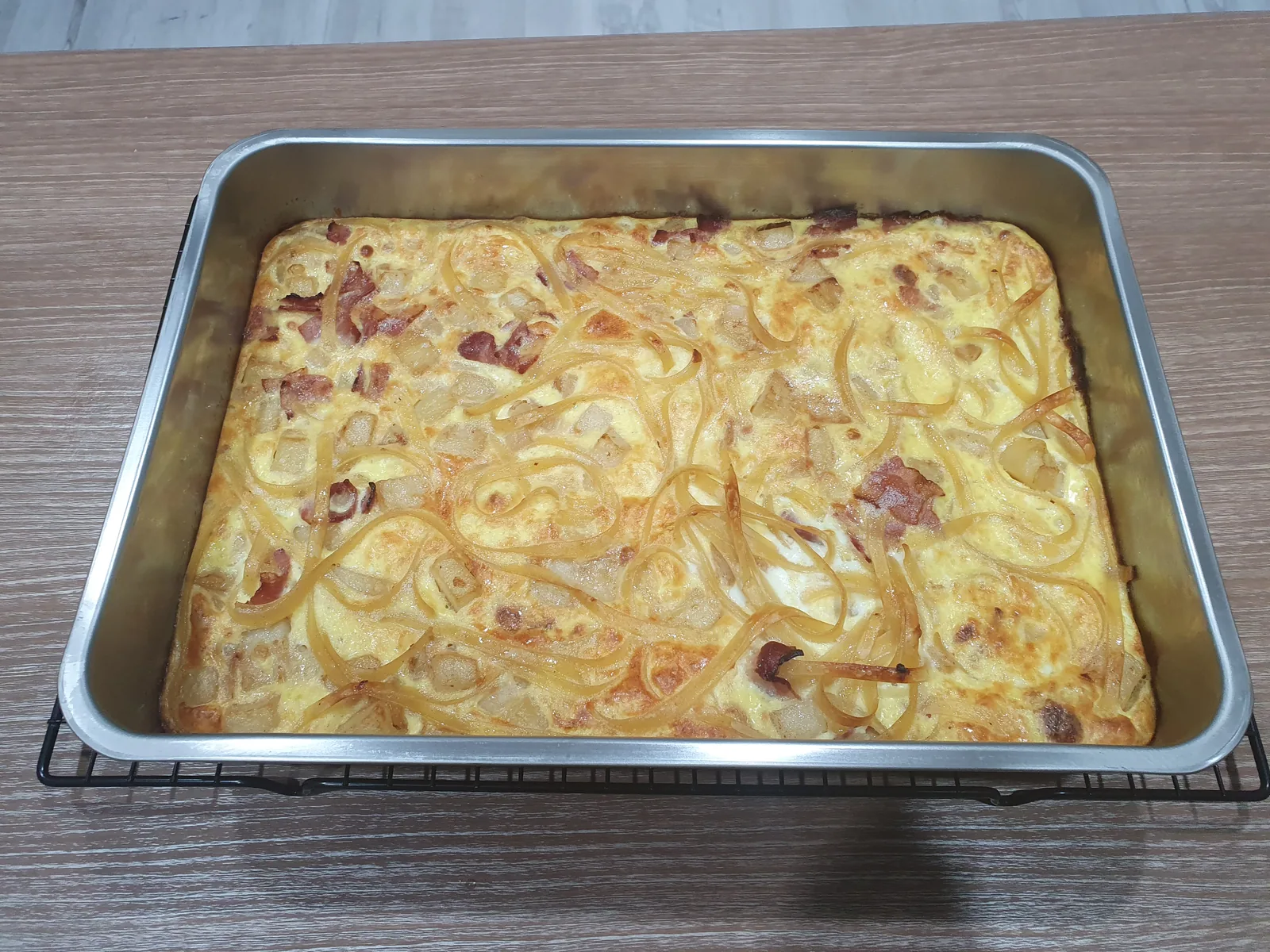 The first baked frittata