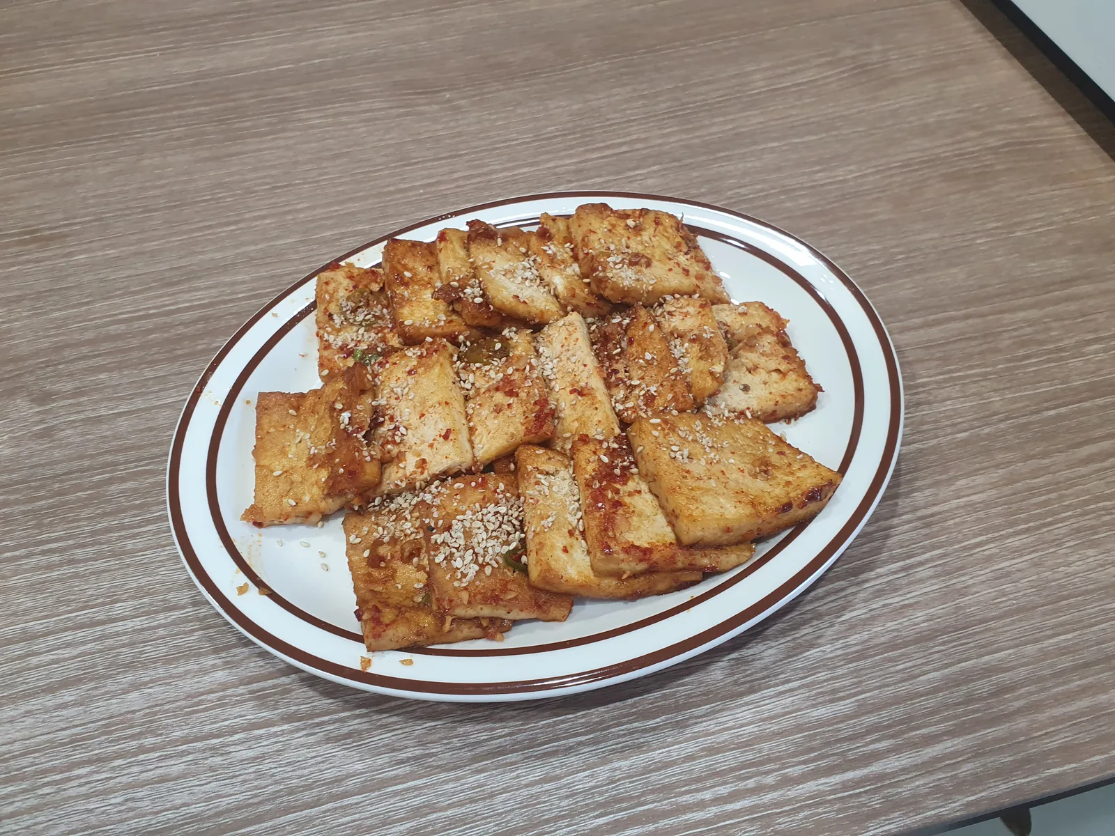 A later attempt at braised tofu