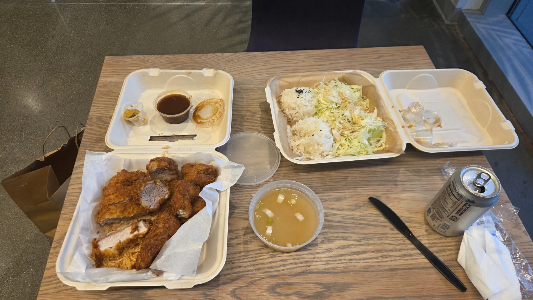 The Meat Lovers Combo at Amazing Katsu