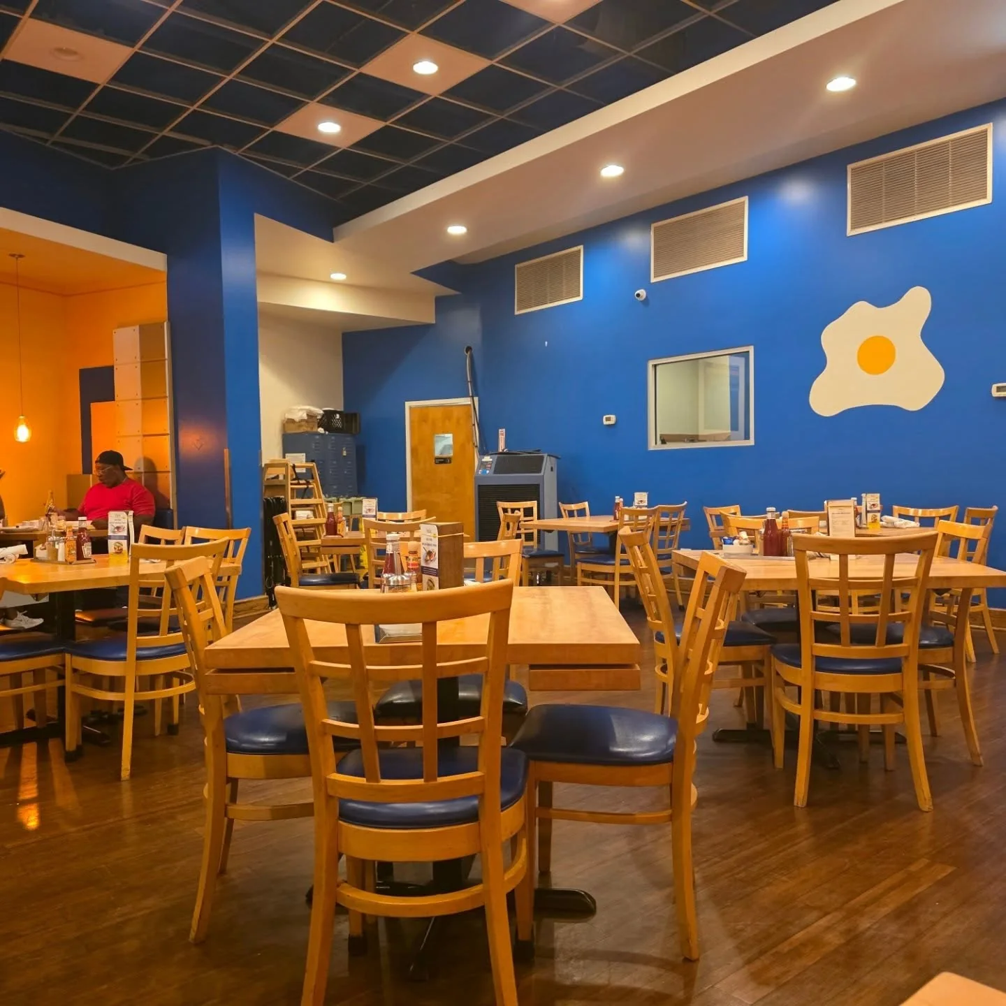 The dining room at Yolk