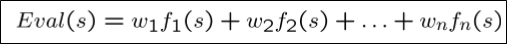 Evalution function이란