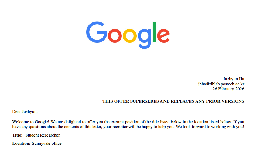 Google Offer Letter